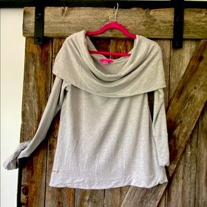 Lilly Pulitzer Belinda off shoulder pull over Med.